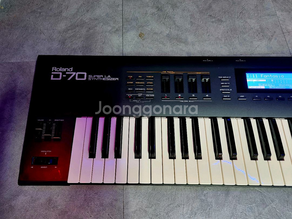 ROLAND D70 신디사이저 판매합니다--7