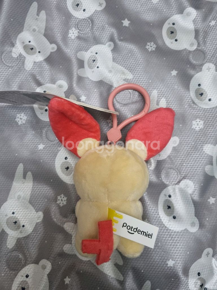 포켓몬스터 하트 플러시 포켓몬 인형 키링 가방고리--3