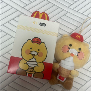 맥도날드 카카오프렌즈(춘식이) 인형