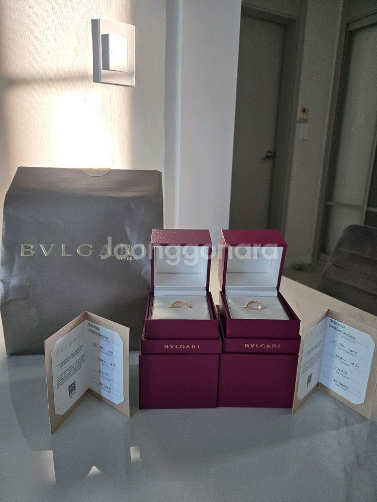 불가리 비제로원 로즈골드 18k--0