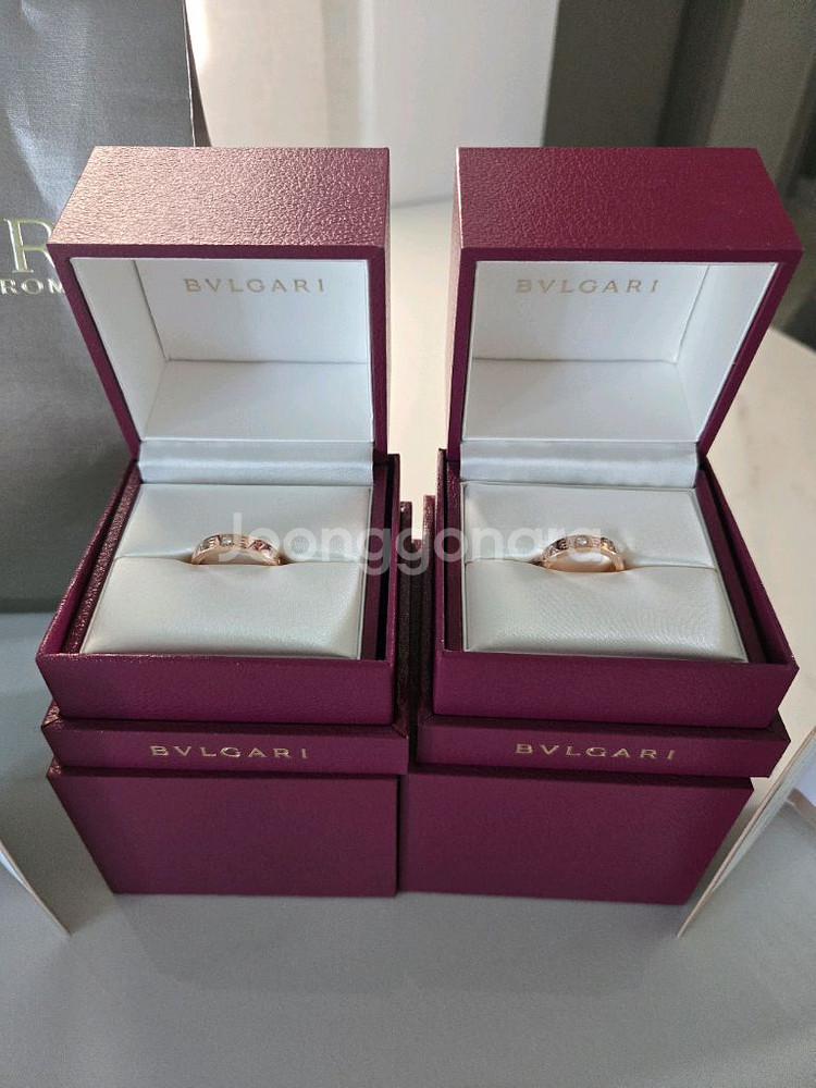 불가리 비제로원 로즈골드 18k--1