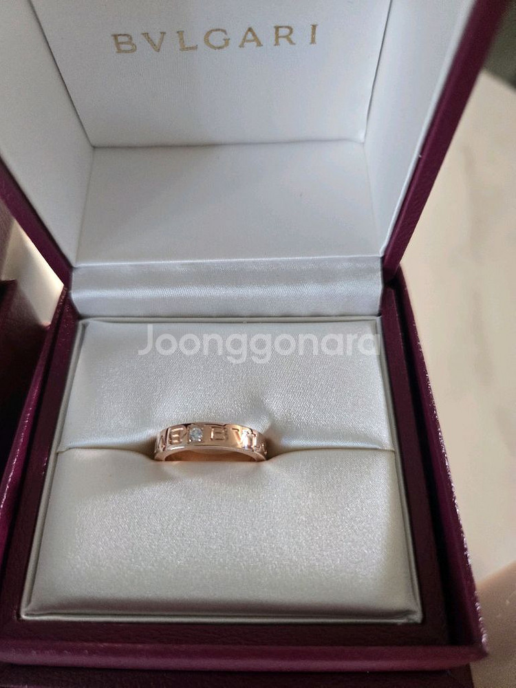 불가리 비제로원 로즈골드 18k--3