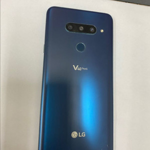 LG V40 블루 128GB 부분파손폰 기능OK