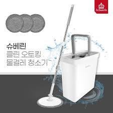 슈베린 클린 오토킹 물걸레 청소기 청소포4매