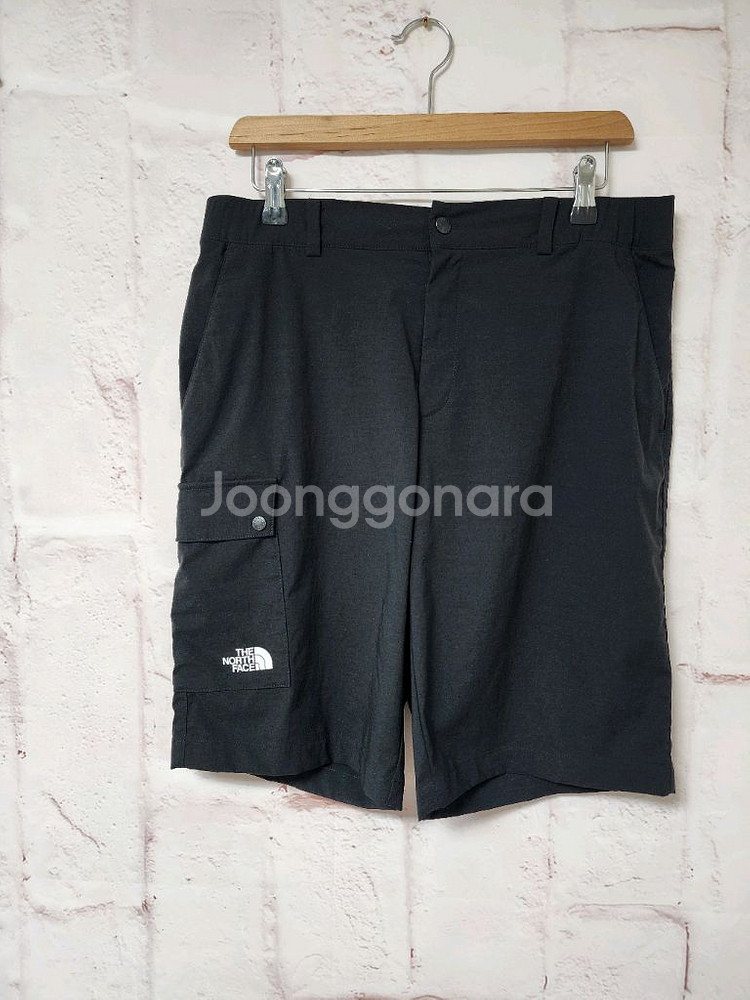노스페이스 블랙 반바지--0