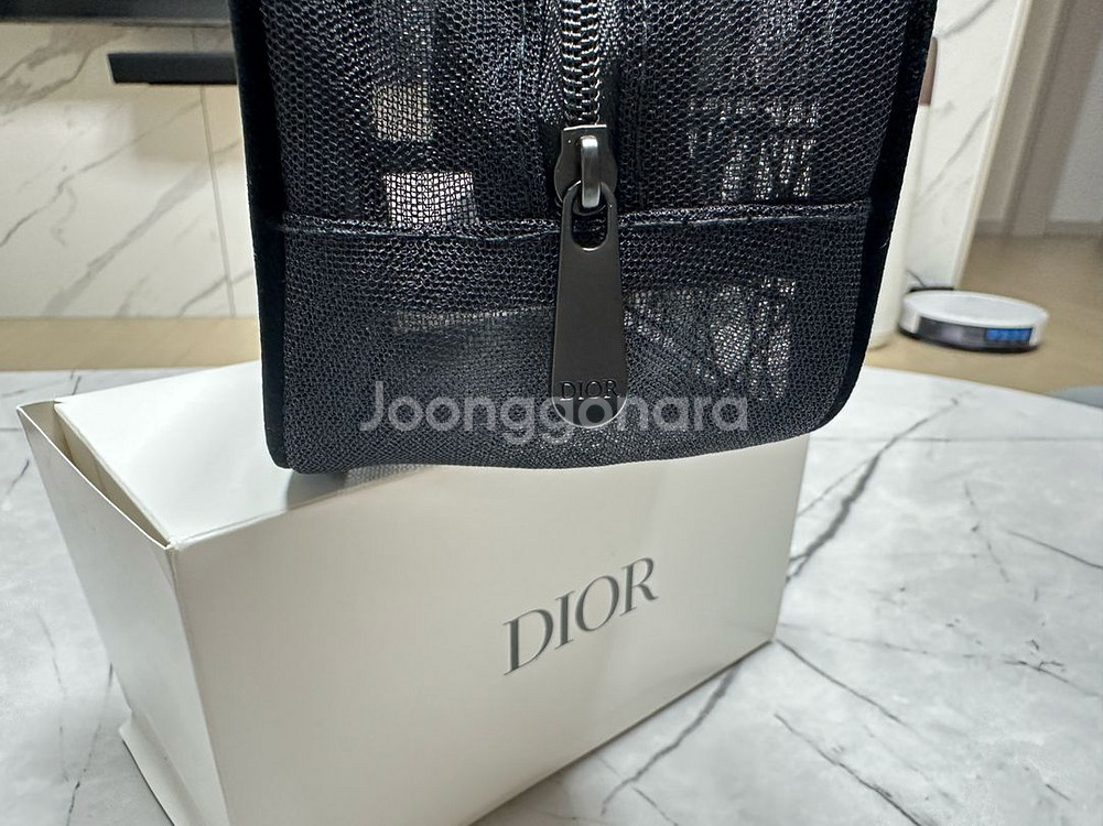 Dior 디올 뷰티 까나쥬 메쉬 블랙 파우치 - 새제품--4