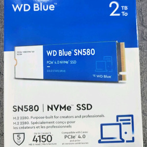 WD Blue SN580 2TB SSD 미사용