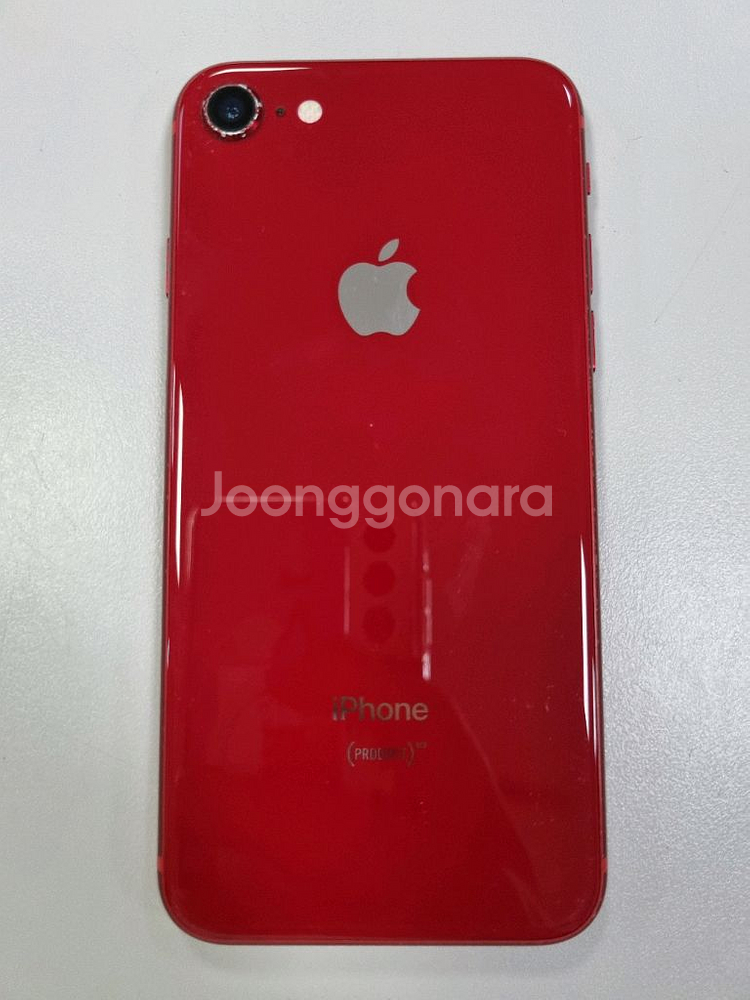 [배터리 100%] 아이폰8 64gb 레드색상 팝니다--2
