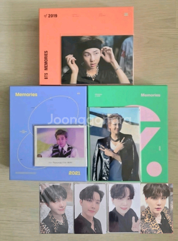 BTS 메모리즈 블루레이(윤기2, 호석2)--0