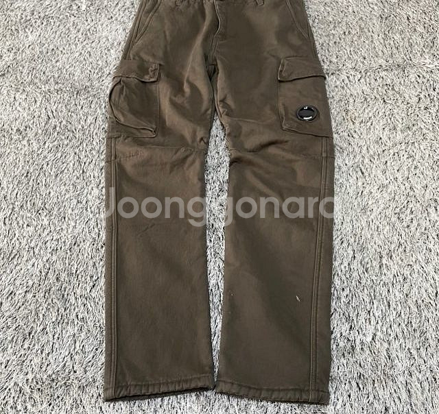CP컴퍼니 씨피컴퍼니 고글 기모 카고바지 카고팬츠 34--0