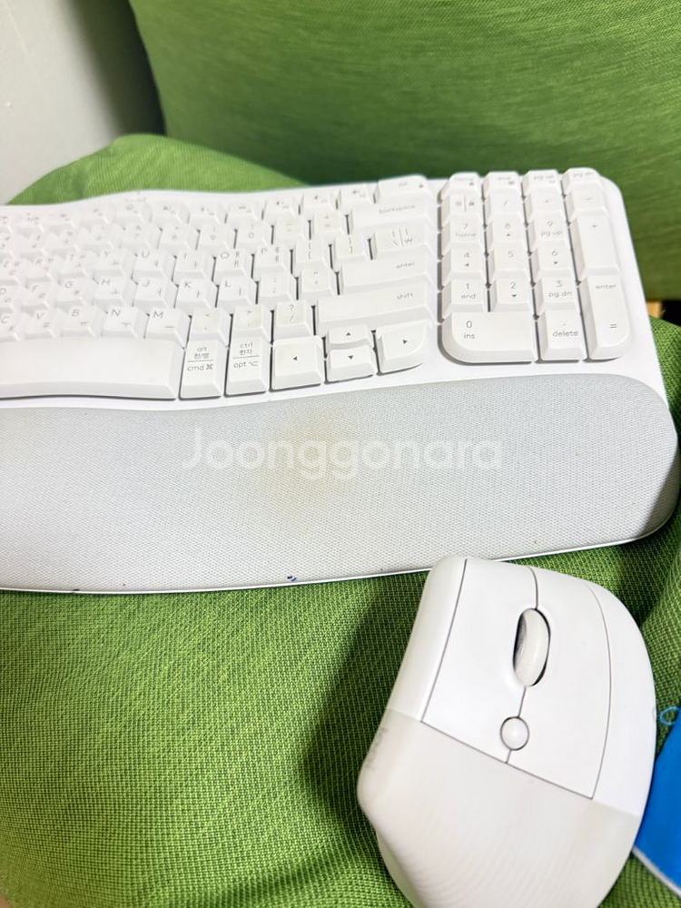 로지텍 웨이브 키보드 마우스세트--1