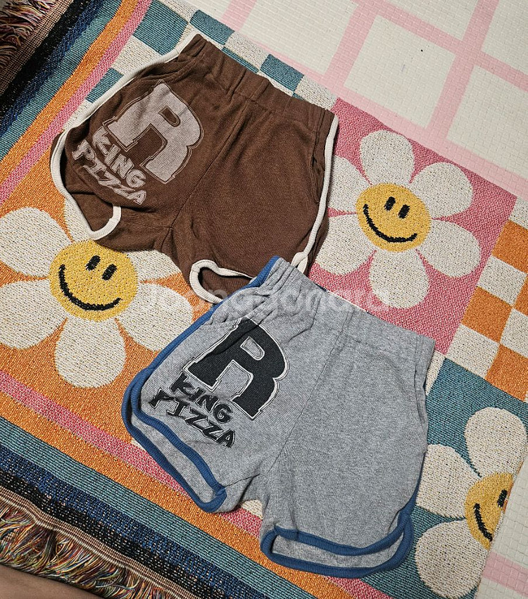 런레빗 쇼츠 그레이 4y--5