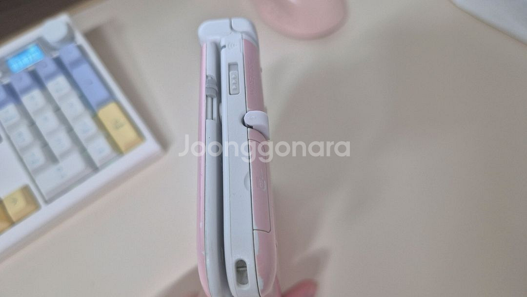닌텐도 3ds xl 핑크 + 친구모아아파트--1