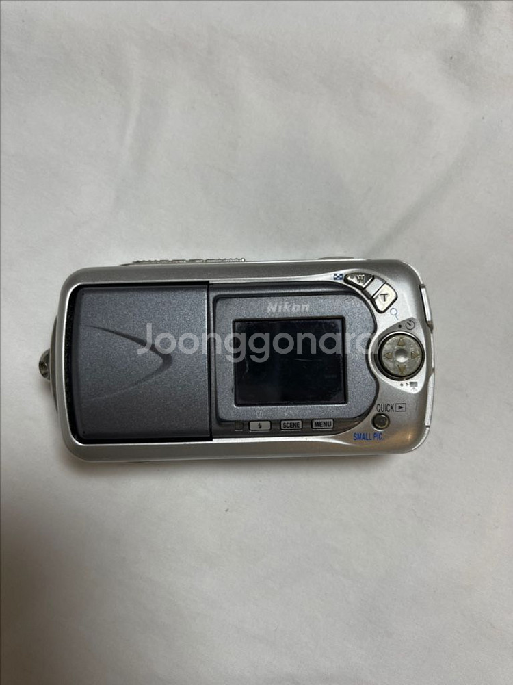 니콘 쿨픽스3500 황조지 빈티지 디카--0