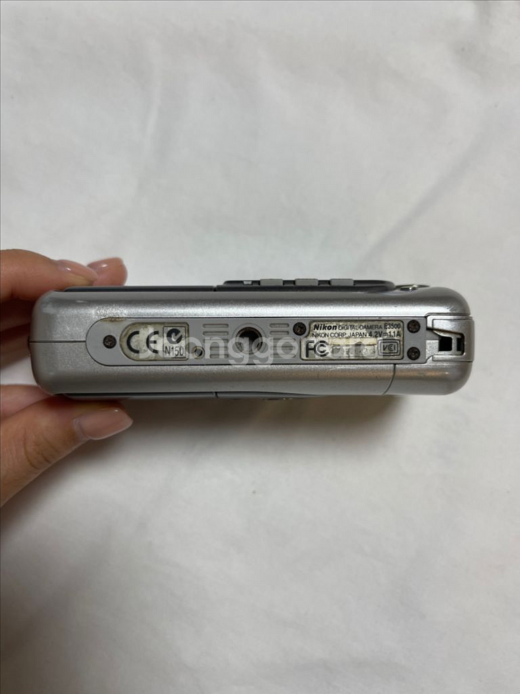 니콘 쿨픽스3500 황조지 빈티지 디카--1