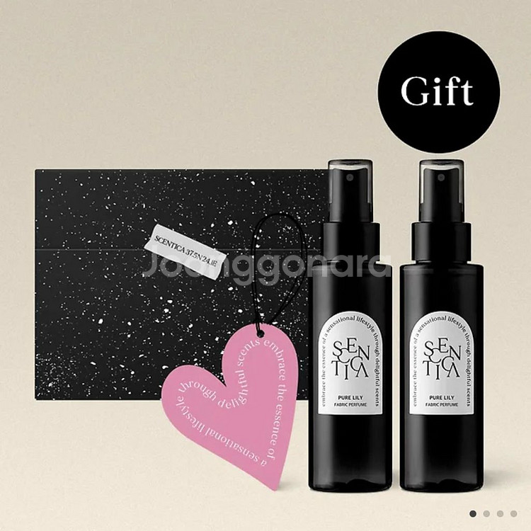 센티카 섬유향수 섬유탈취제 100ml 2개입--0