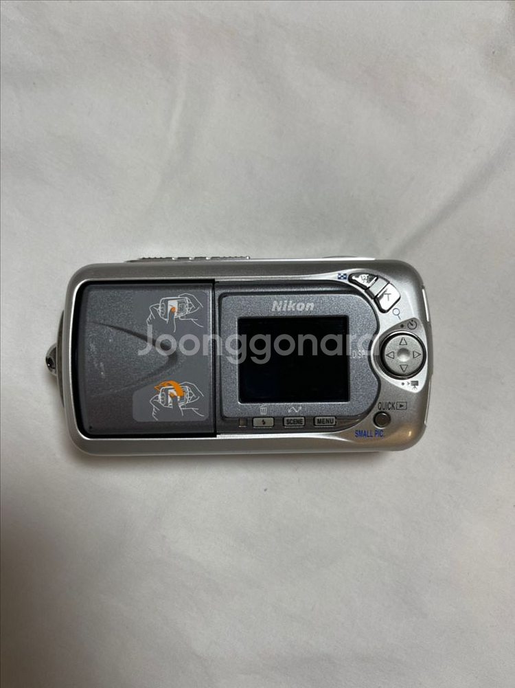 니콘 쿨픽스3500 황조지 빈티지 디카--0