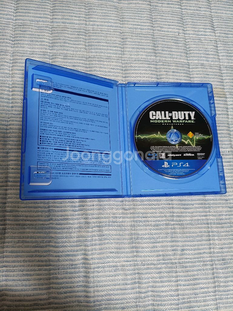 ps4 플스4 콜오브듀티 모던워페어 리마스터--1