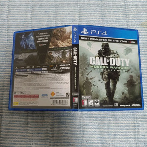 ps4 플스4 콜오브듀티 모던워페어 리마스터