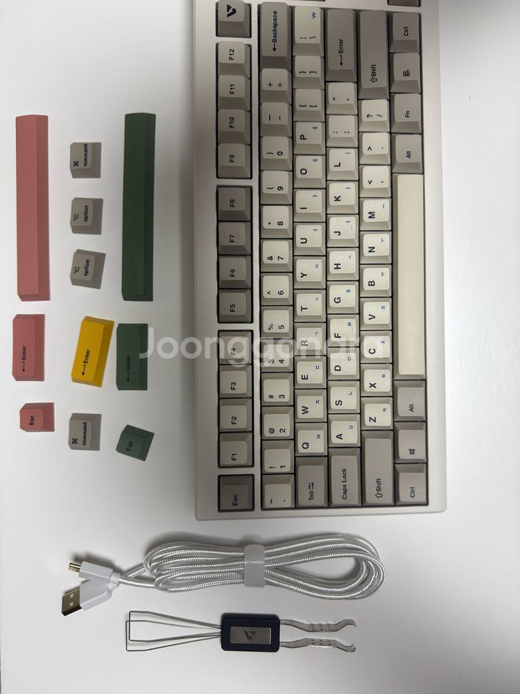 VARO V87A+V21 풀알루미늄 기계식 키보드(리니--1