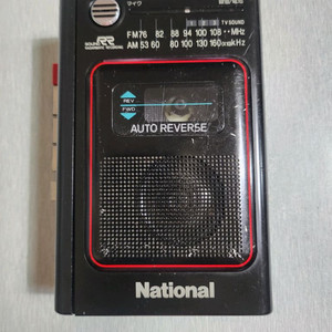 National RX-M7 미니카셋트 라디오
