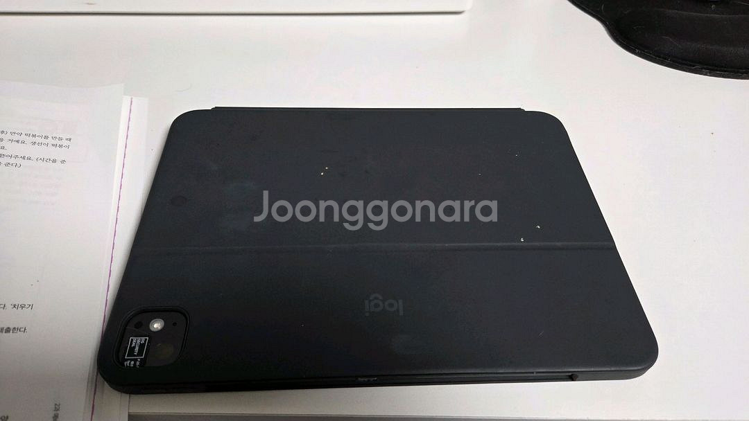 아이패드 프로 m4 11인치 셀룰러 + 로지텍 콤보터치--1
