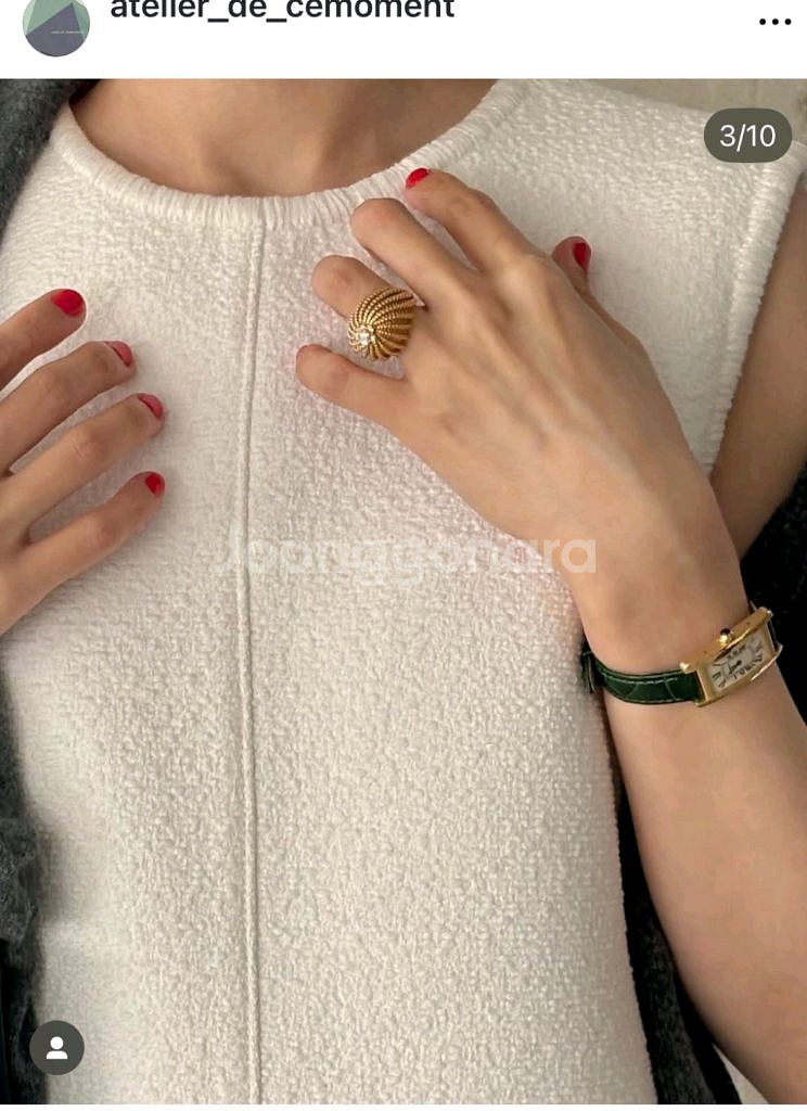 아틀리에 드 쎄모먼 화이트 드레스--3