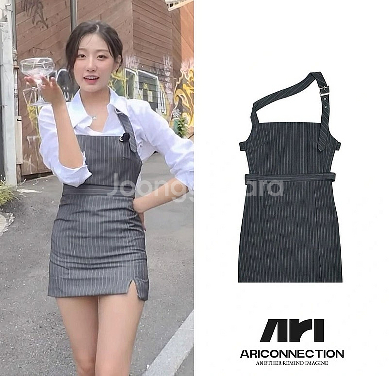 새상품) 러블리즈 예인 착용 ARI MEOW 미니드레스--0