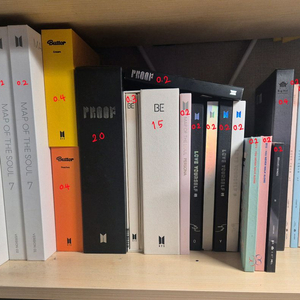 방탄소년단 개봉앨범
