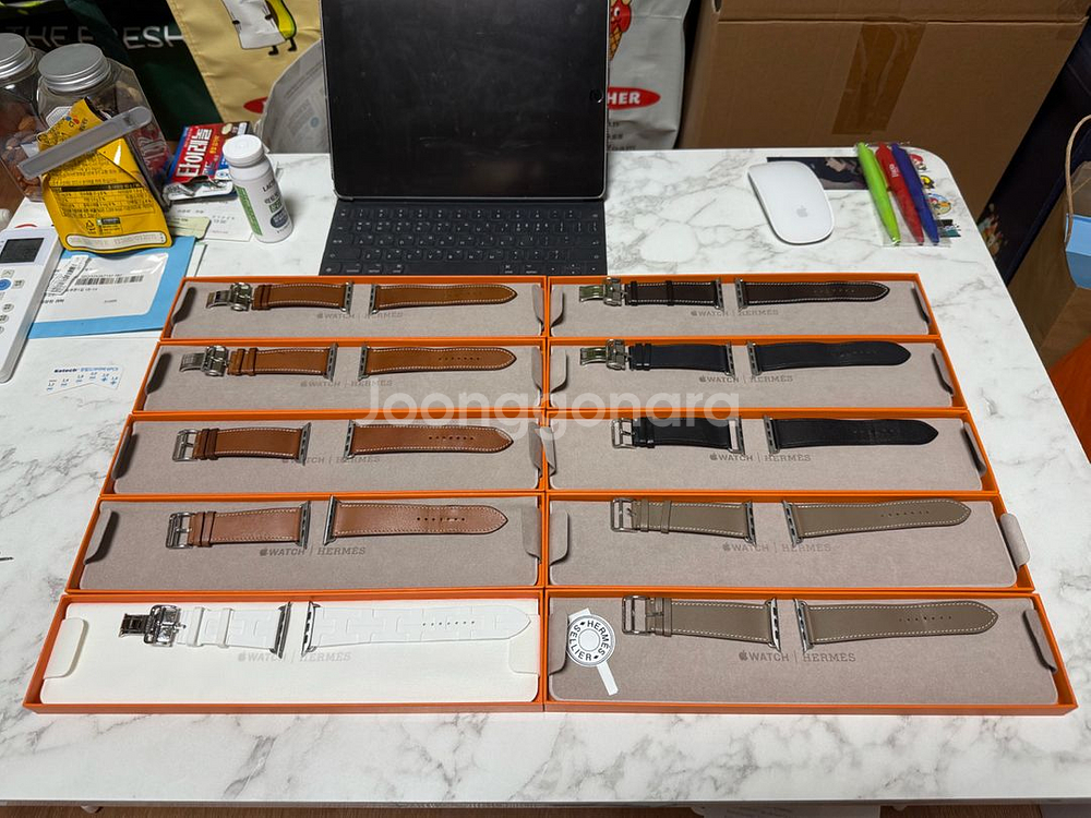 애플워치 에르메스 스트랩 (SSS급-SS급) 팝니다.--0