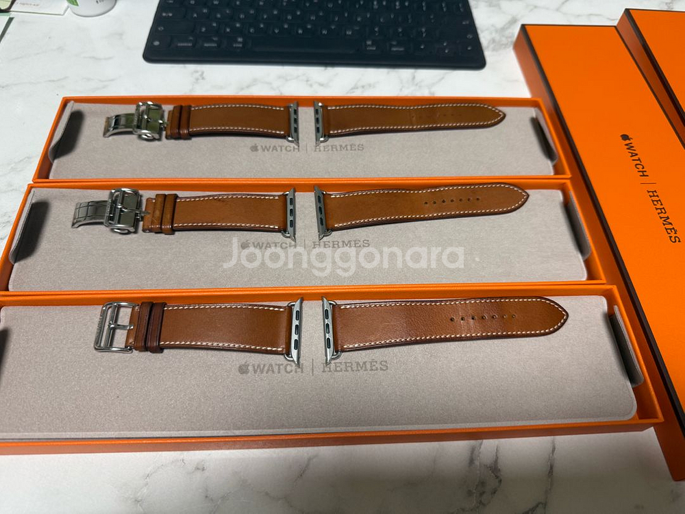 애플워치 에르메스 스트랩 (SSS급-SS급) 팝니다.--8