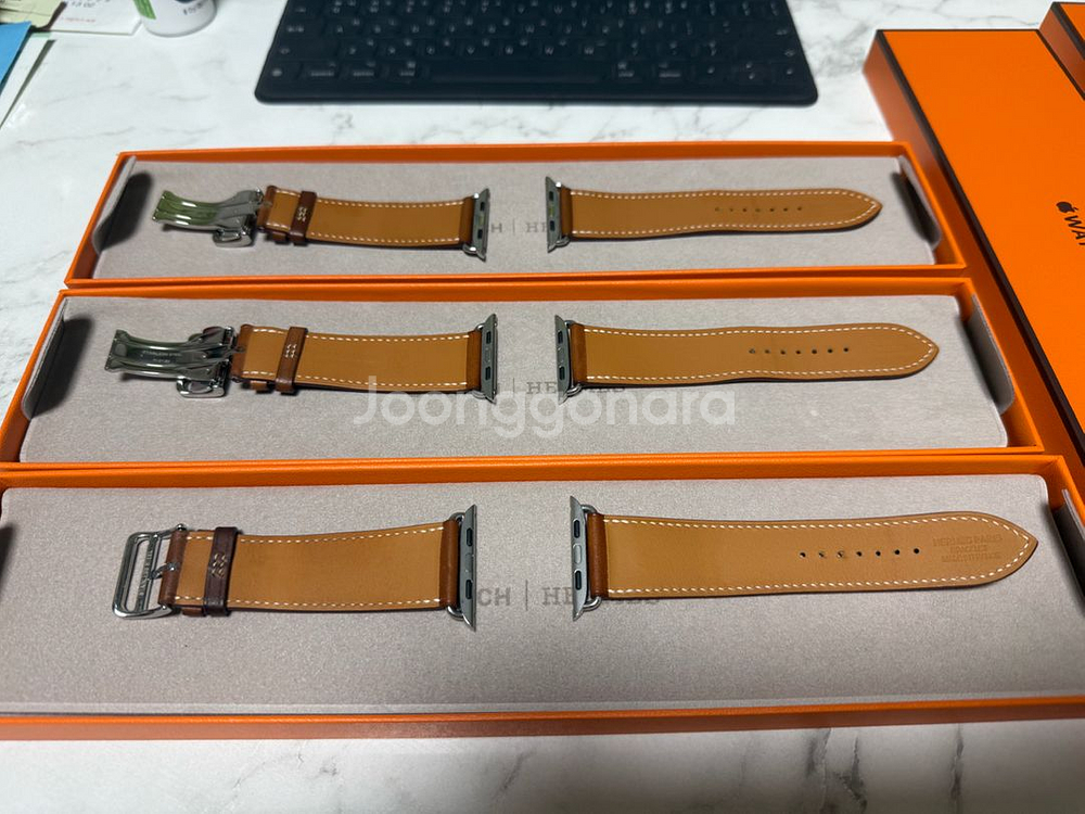 애플워치 에르메스 스트랩 (SSS급-SS급) 팝니다.--9