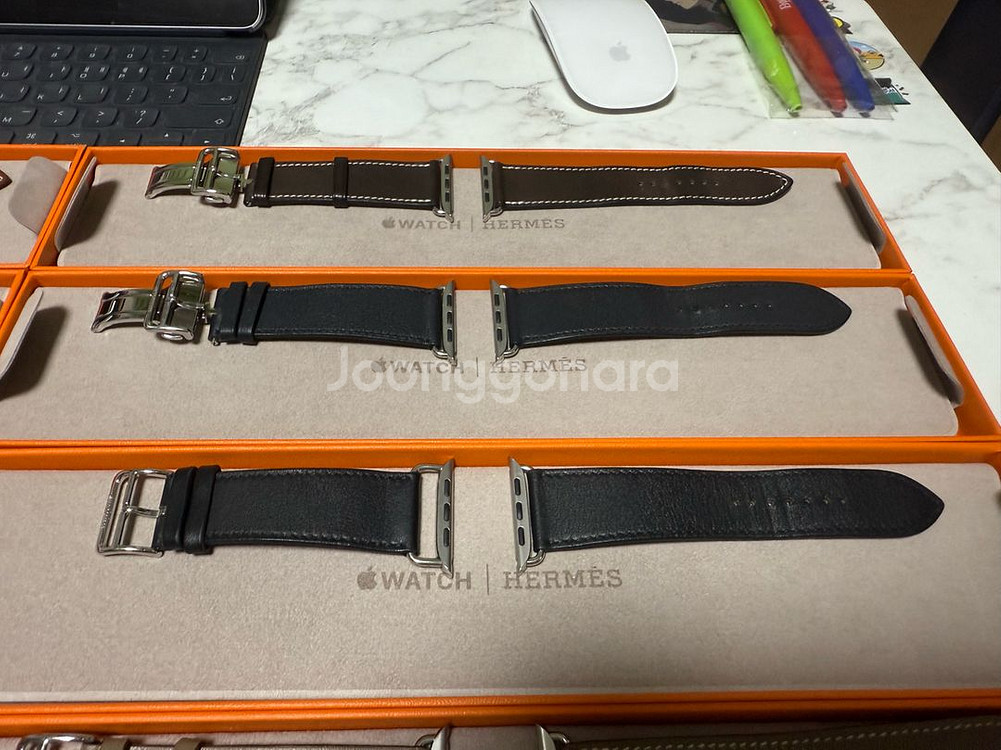 애플워치 에르메스 스트랩 (SSS급-SS급) 팝니다.--6