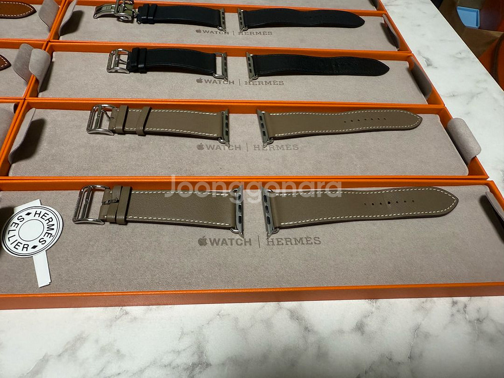 애플워치 에르메스 스트랩 (SSS급-SS급) 팝니다.--7