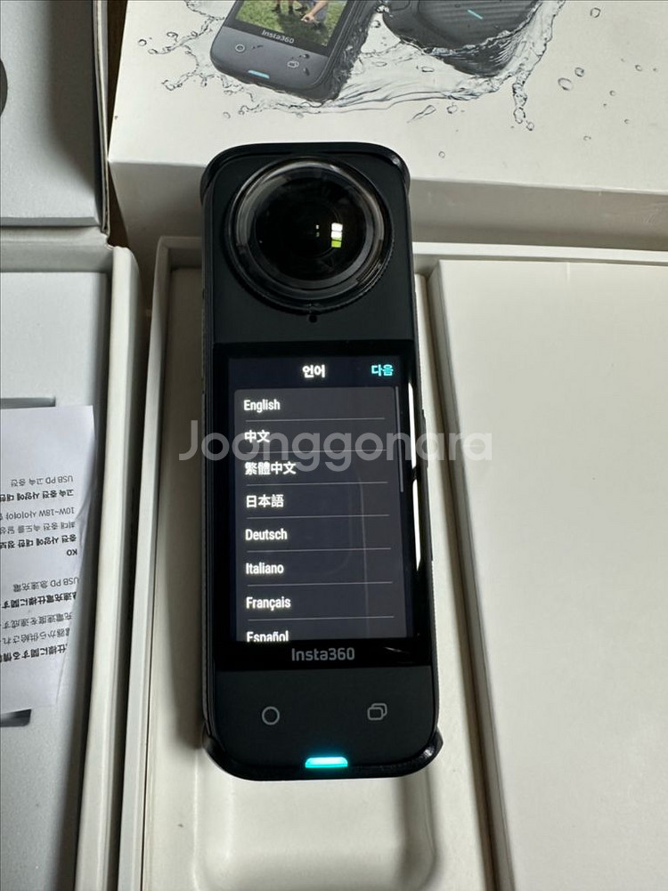 Insta360 X4 미사용 새제품 세트--1