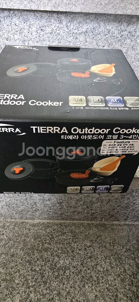 티에라 3~4인용 코펠 새상품입니다--0