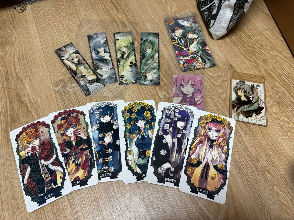 보컬로이드 회지,굿즈 일괄(+물품추가) 이미지