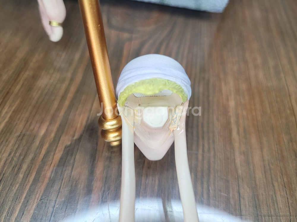원피스 브레인홀 스튜디오 레진 좌상 갓 에넬 한정판 레--3