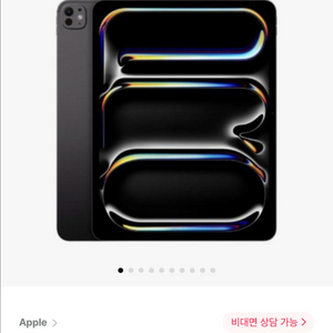 아이패드 프로 13 M4 256 wifi 블랙 미개봉