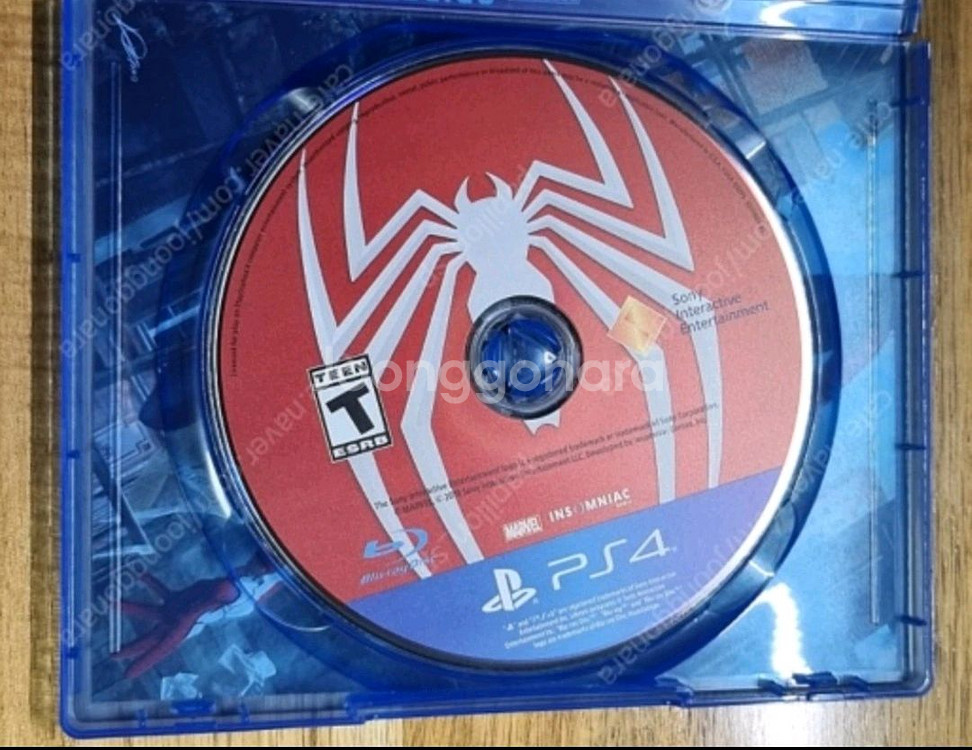 PS4 스파이더맨 영문판 팝니다--1