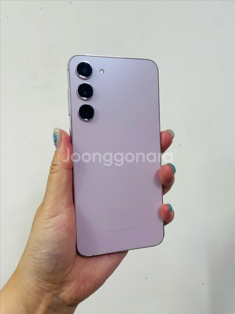 갤럭시 S23 플러스 라벤더 256기가 팝니다.--5