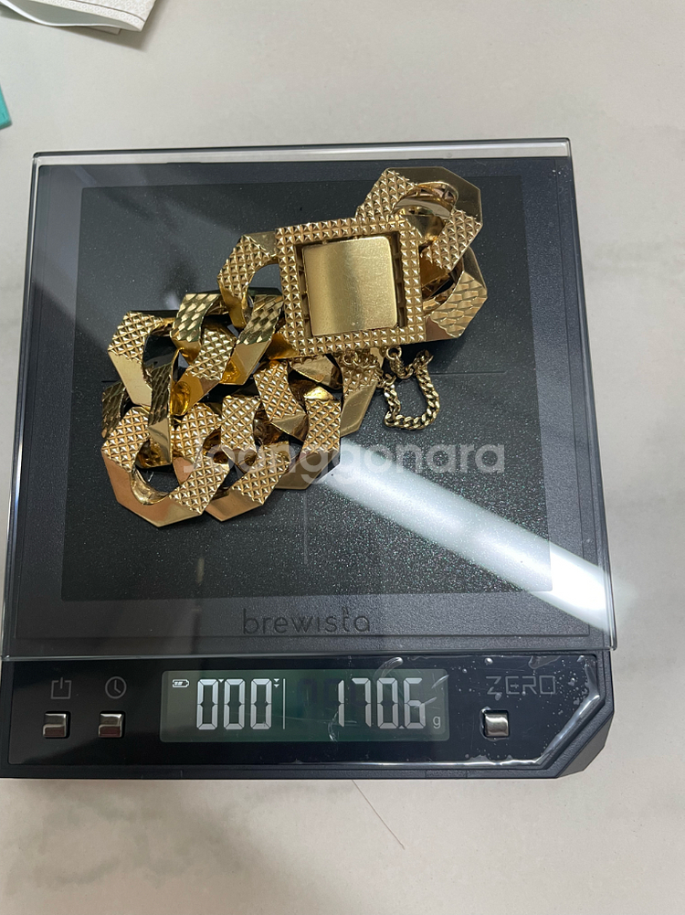 18k 미라클팔찌 45돈 교환해요~--1