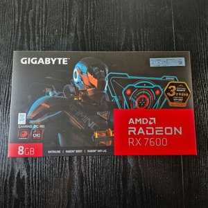 라데온 RX 7600 게이밍 OC 판매 합니다!