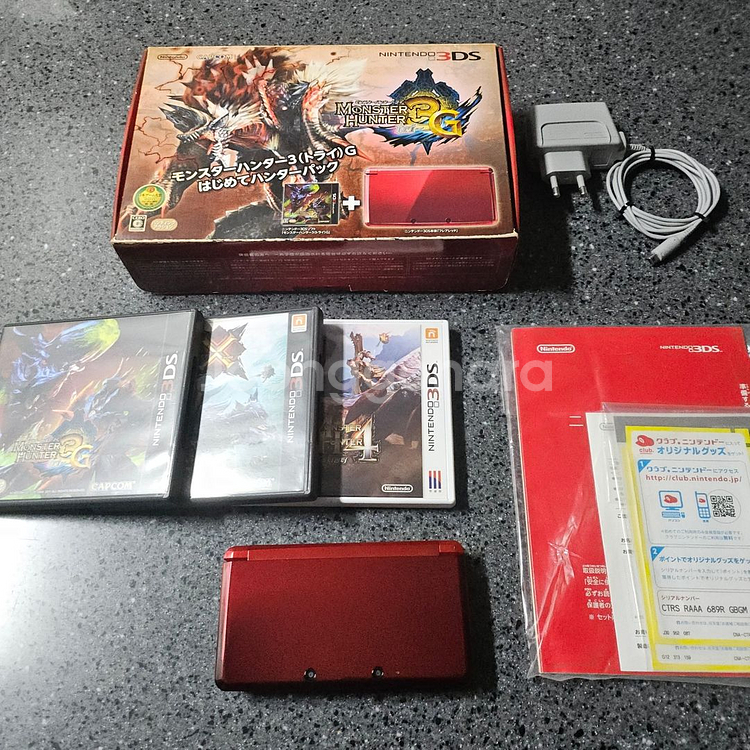 닌텐도 3DS 몬스터헌터 3G 에디션--1