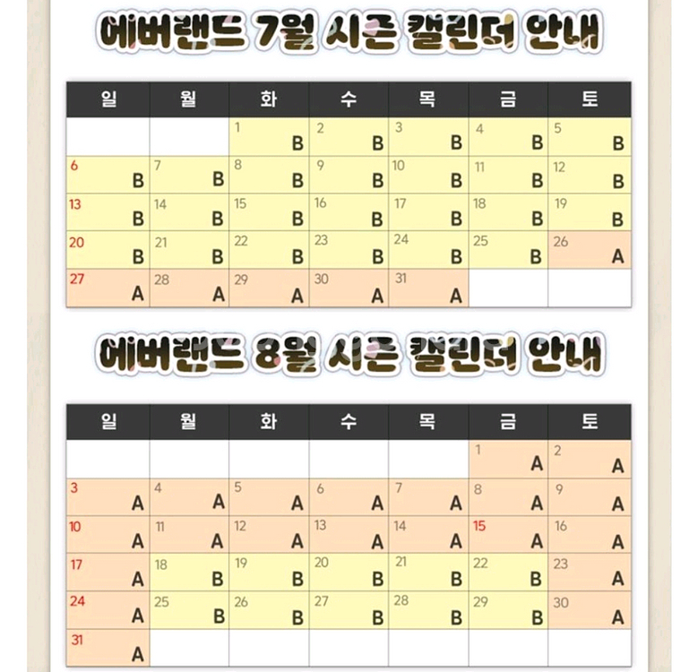 에버랜드 종일권--0