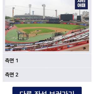 8월 8일 KT vs 삼성 중앙지정석 연석