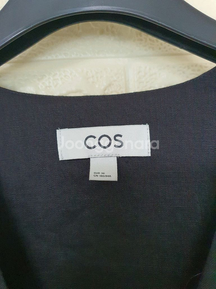 코스 cos 플리츠 맥시 린넨 드레스--4