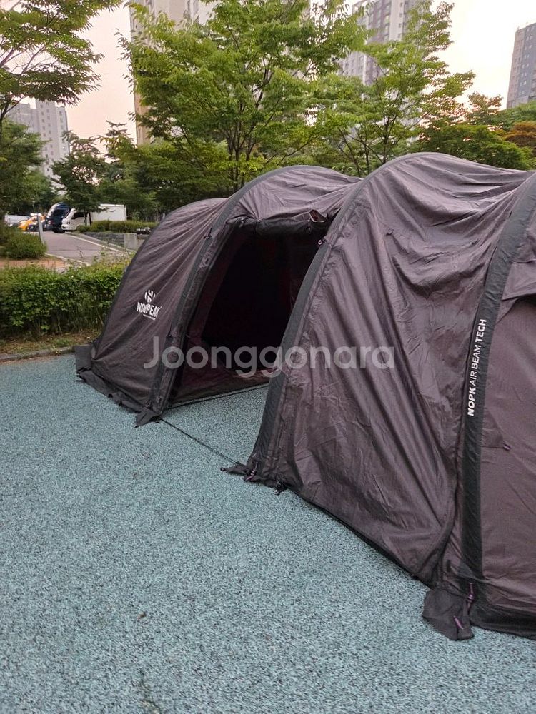 노스피크 A6RS 에어텐트 레이븐그레이--1