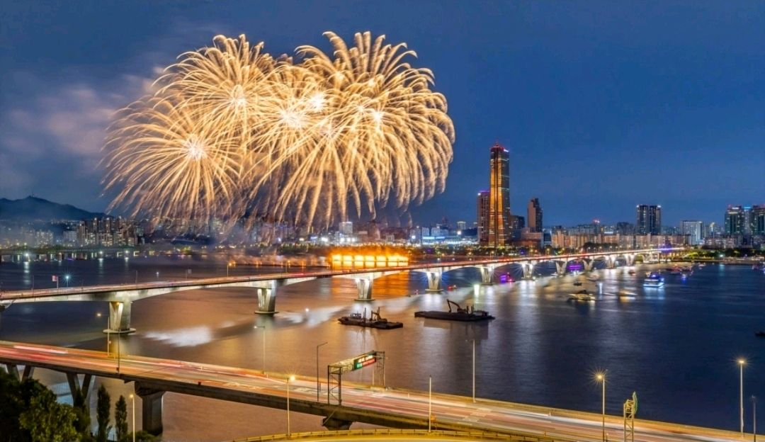 여의도 세계 불꽃축제 요트관람 이미지