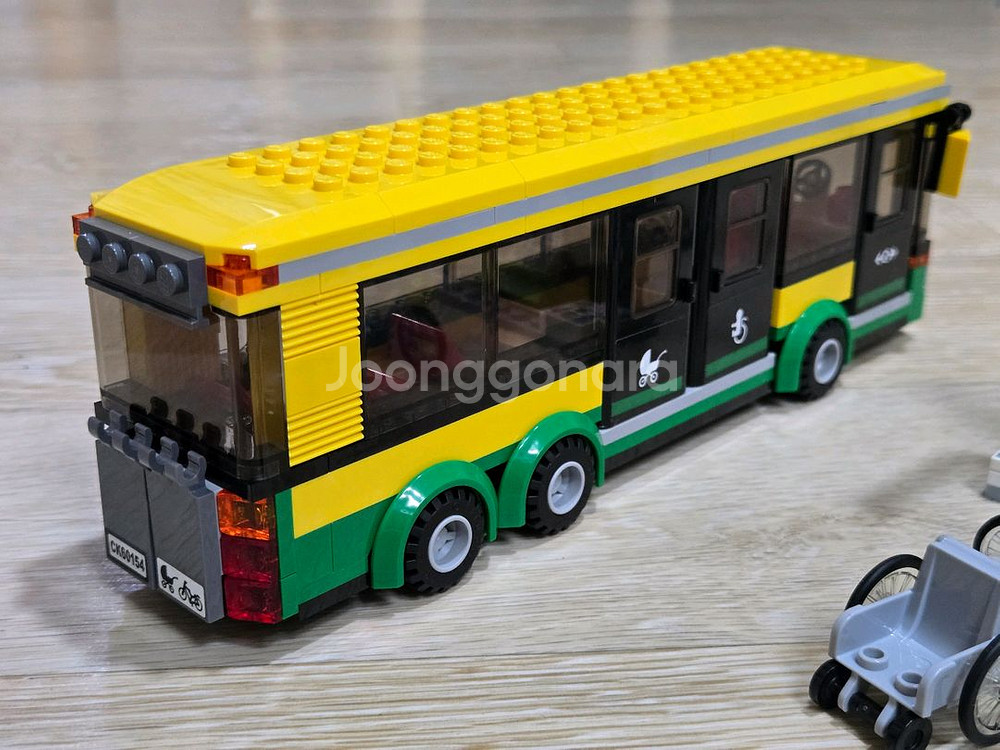 (중고) 레고 시티 60154 버스정류장--2